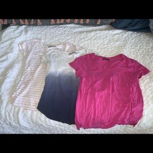 3 set of Abercrombie Tshirts